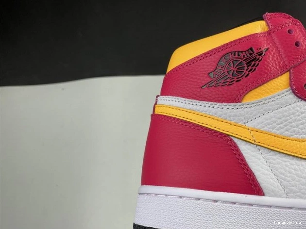 Fusion Red High 1 Jordan Air 555088-603 OGLight 0730